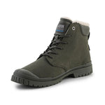 Palladium SP20 Cuff Leather Waterproof WL U 79067-325-M Olive Night shoes Cipő
