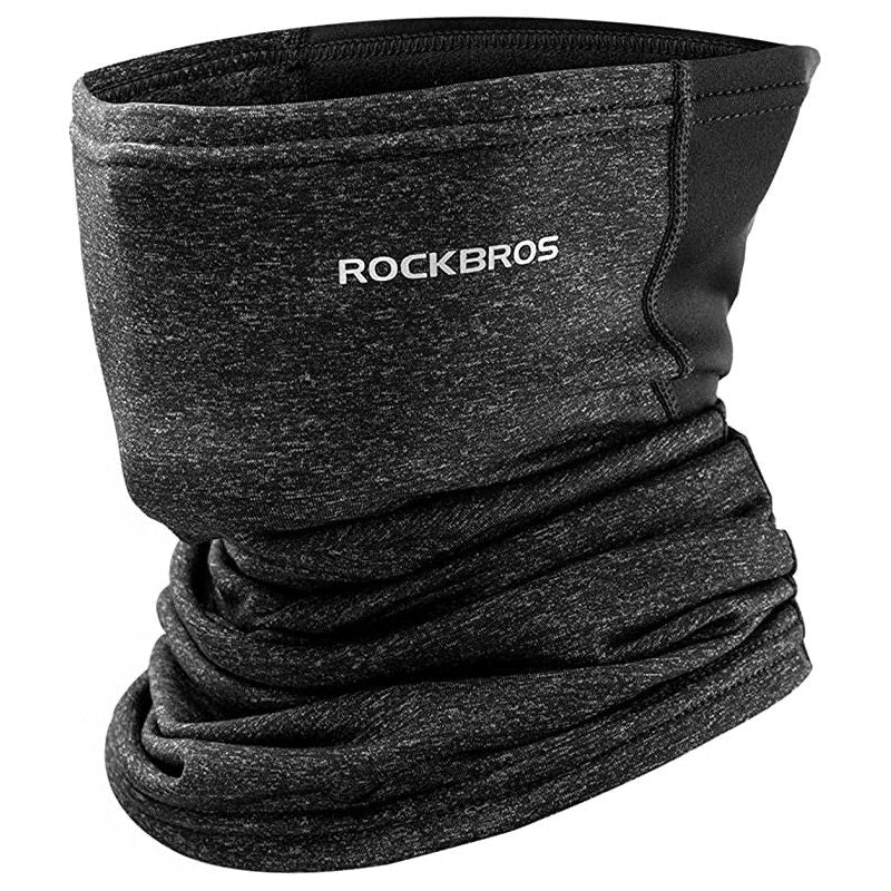 Rockbros sports neck warmer, black and gray