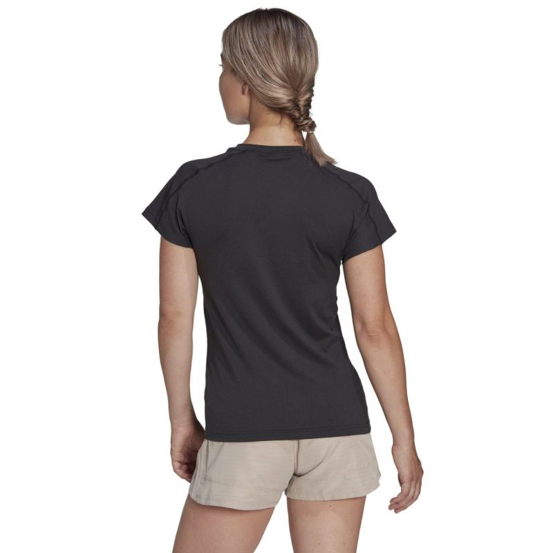 adidas Aeroready Train Essentials Minimal Branding V-Neck Tee W HN5543 Póló