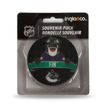 Inny Inglasco NHL Mascot Hockey Puck 510AN001901 Edzőfelszerelés fekete