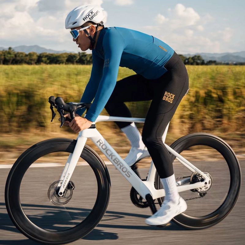Rockbros Diamond Fall/Winter Cycling Size XXXL - Blue niebieski \ xxxl dzseki