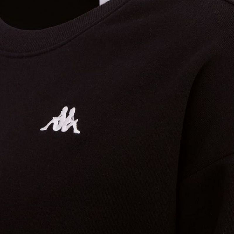 Kappa Janka Sweatshirt W fekete pulóver 31002119-4006