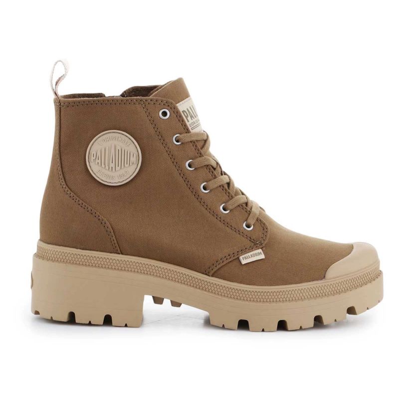 Palladium Pallabase Twill Butternut W 96907-204-M Shoes Cipő