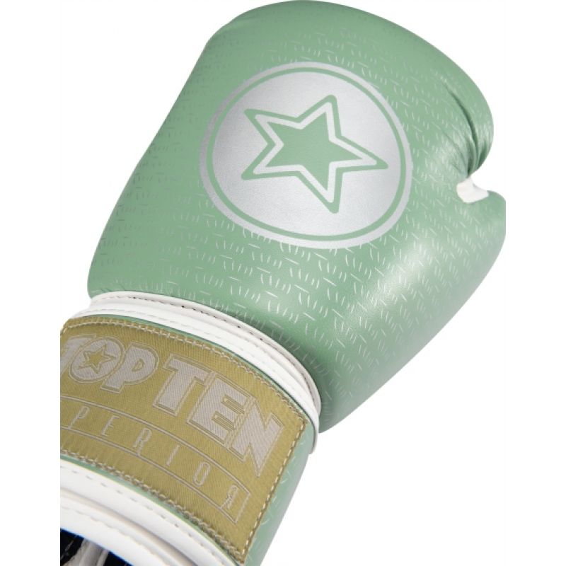 TOP TEN RTT-SUPERIOR Boxing Gloves 10 oz niebieski kesztyű