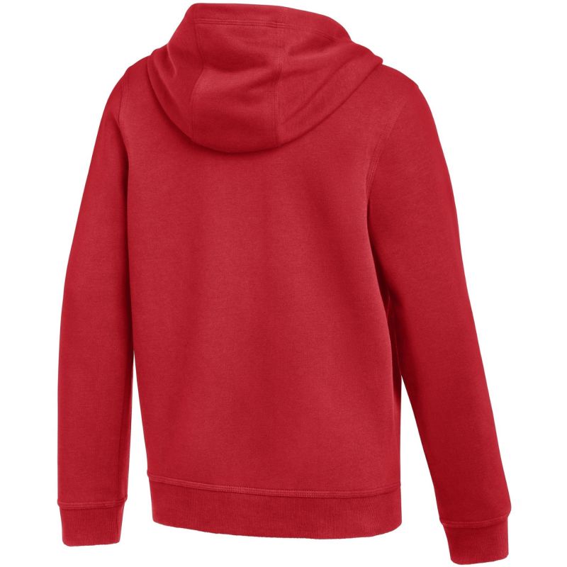 Nike Park 26 Fleece Full-Zip Hoodie for Kids Red IB1232 piros kapucnis pulóver