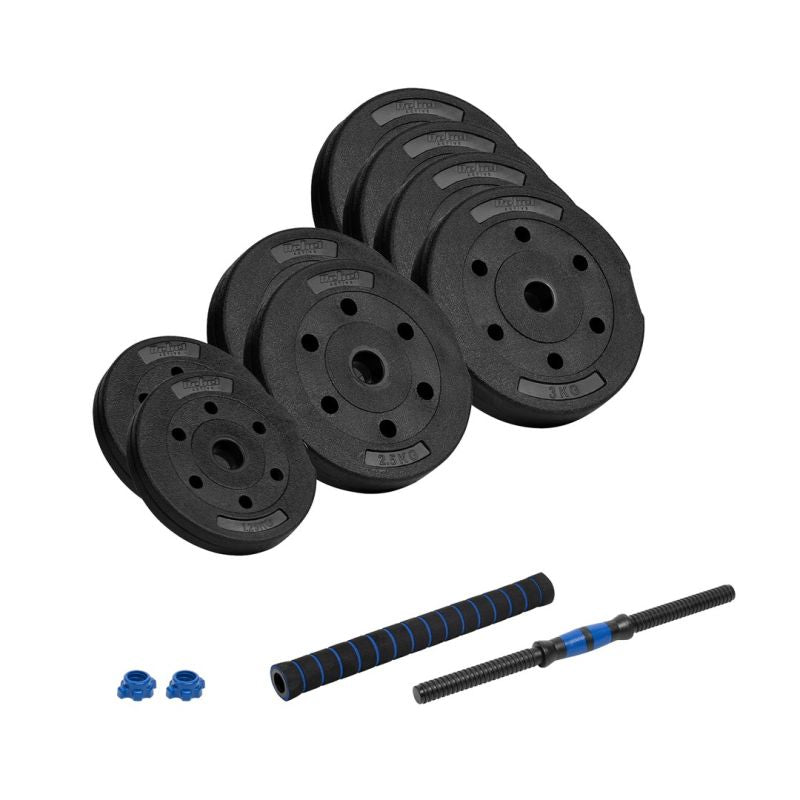 Rebel Bituminous adjustable dumbbell with connector Active edzőfelszerelés RBA-2302-1