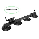 Rockbros Suction Cup Roof Rack for 2 Bikes - Black