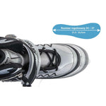 Enero Pro Roller Skates-Roller Skates-Ice Skating 4in1 Led 34-37 Gray szürke skates, roller skates