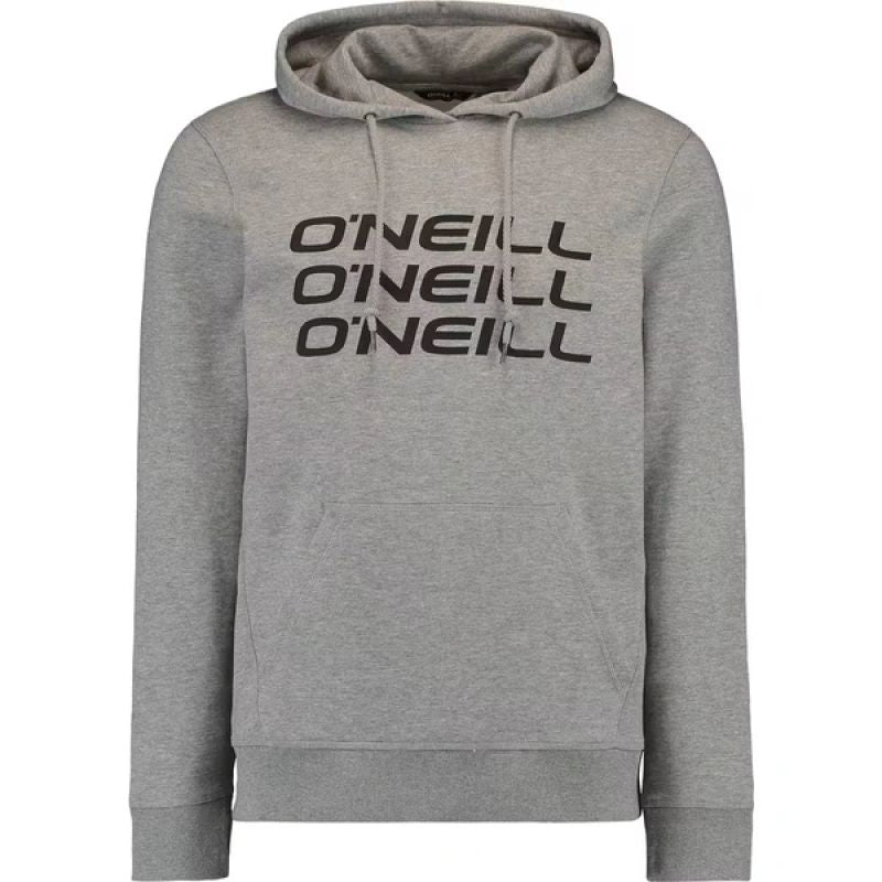 O'Neill men's sweatshirt with kangaroo pocket, Triple, fashionable gray szürke pulóver