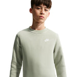 Nike Sportswear Club Fleece Kids' Sweatshirt Light Green