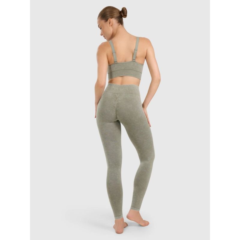 Women's seamless yoga and pilates 4F 4FWAW25TFTIF407-41A xs/s leggings