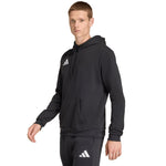 Men's adidas Entrada 26 Hoody black JZ6577 fekete kapucnis pulóver