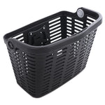 Wozinsky WKR-PK plastic handlebar bicycle basket - black fekete edzőfelszerelés 304004-203977