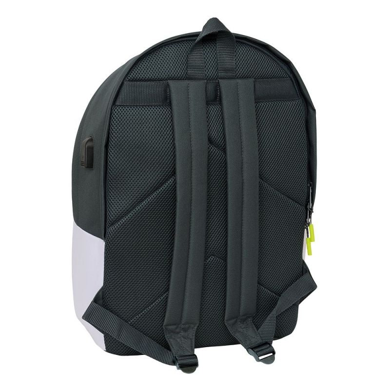 Inny Real Madrid sports with USB and laptop compartment double 612554820 Hátizsák