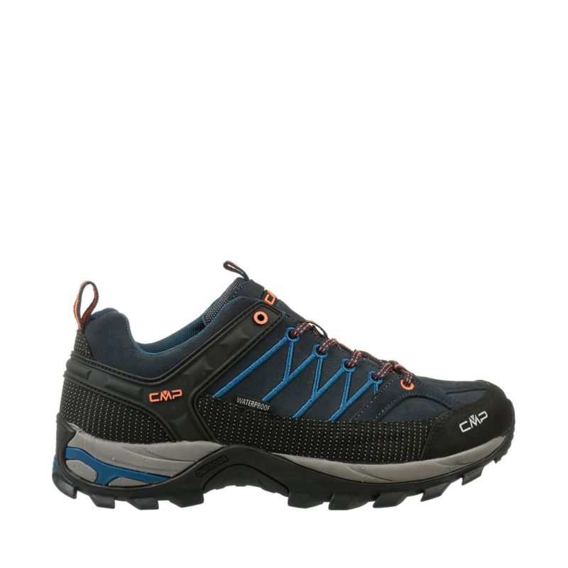 CMP Rigel Low WP men's trekking navy blue sötétkék cipő