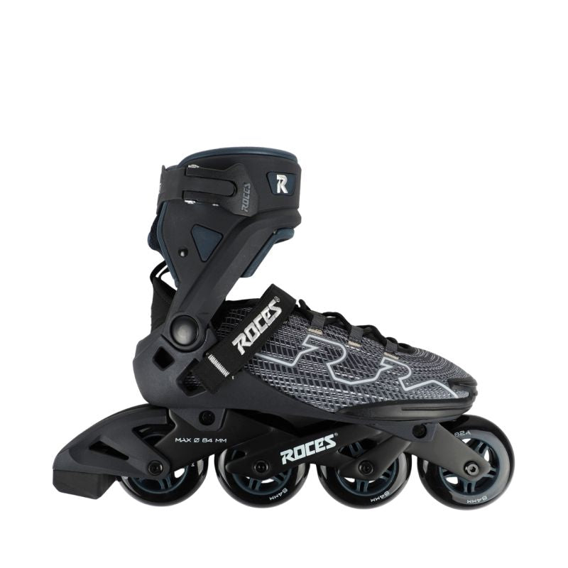 Roces R-Evo 84 inline skates black and gray 400904 szürke görkorcsolya
