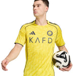 Adidas Men's Al Nassr FC 2025/2026 Home Jersey Yellow sárga férfi póló JN7982