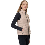 4F Women's vest F347 beige 83S bézs póló 4FWSS26TVJAF34783S