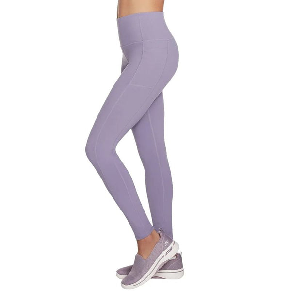 Skechers Go Walk High Waisted Leggings W W03LG30B-GYPR Nadrág