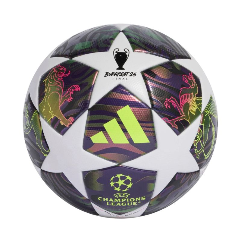Adidas UCL 25/26 Final League Purple-White fehér labda JX9095