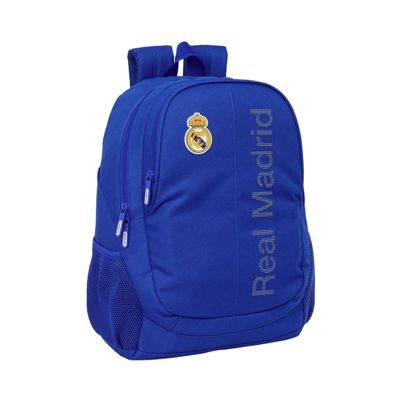 Real Madrid sports school backpack niebieski hátizsák