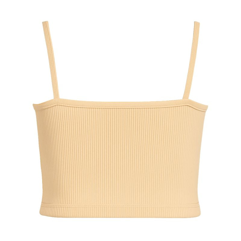 Nike Sportswear Essential Rib Crop Top Sanddrift/ - DM6737-126 fehér atléta