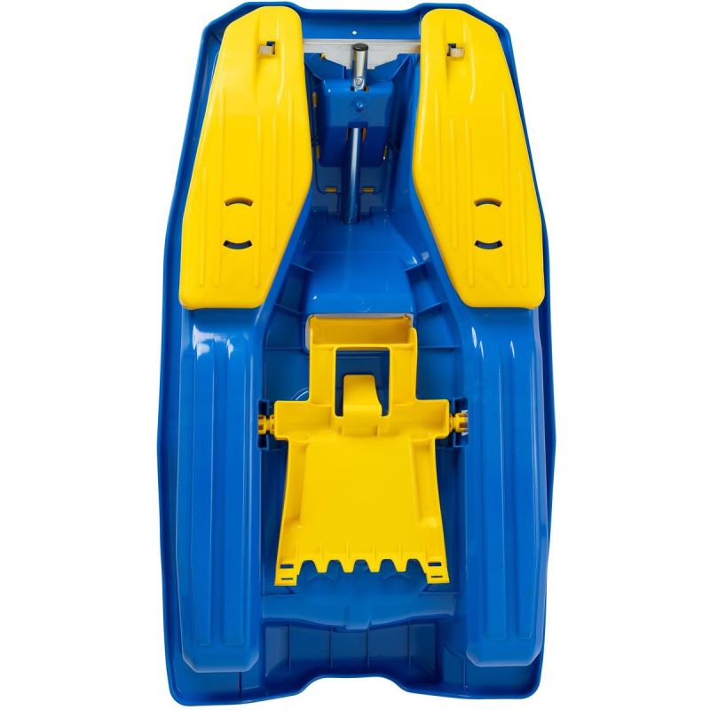 Enero PLASTIC WITH BRAKE AND STEERING WHEEL MIKOŁAJ BLUE kék sled GSP-1078595