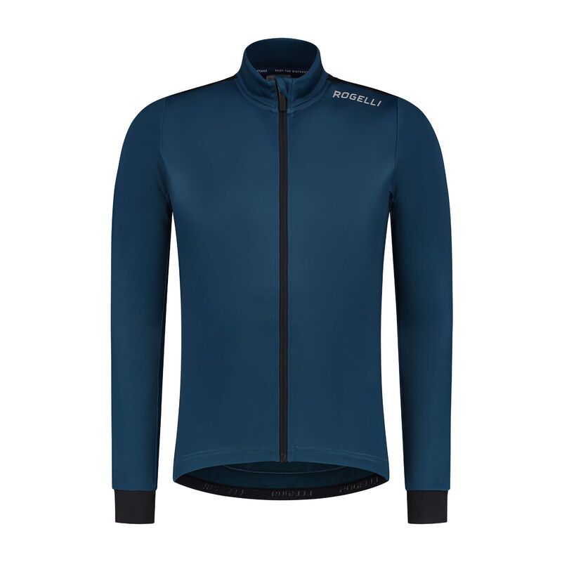 Rogelli CORE long sleeve t-shirt navy blue 3XL sötétkék kerékpáros ruha SIROG351809.3XL