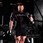 HMS HPC 17.5 KG POLYURETHANE Dumbbell CPU súlyzó 17-66-196