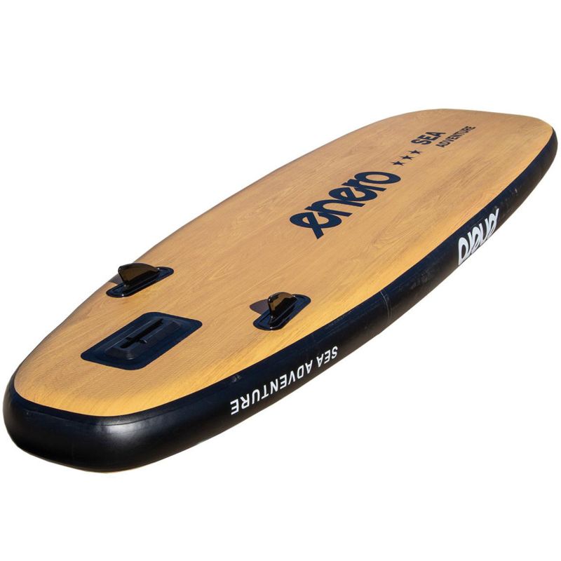 Enero Inflatable board Neptun Wooden 145 kg cm fekete sup
