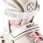 NH18188A 2in1 GREY-PINK SIZE S(29-33) ROLLER SKATING WITH HOCKEY SLIDE NILS EXTREME rózsaszín papucs
