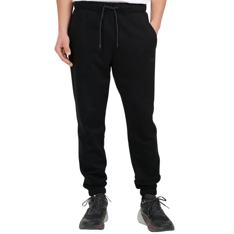 Men's trousers 4F CAS M1673 deep 4FWMM00TTROM1673 20S fekete clothing