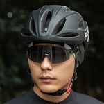 Rockbros M016 Winter Windproof Cycling Cap Size 54-61 cm - Black fekete hats