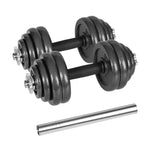 Rebel Active Adjustable Dumbbells In A Case With A Bar, Set 30 Kg edzőfelszerelés RBA-2327-30
