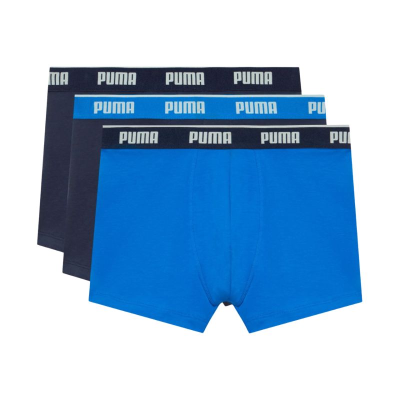 Puma men's boxer 3 pack navy , blue 947130 kék short