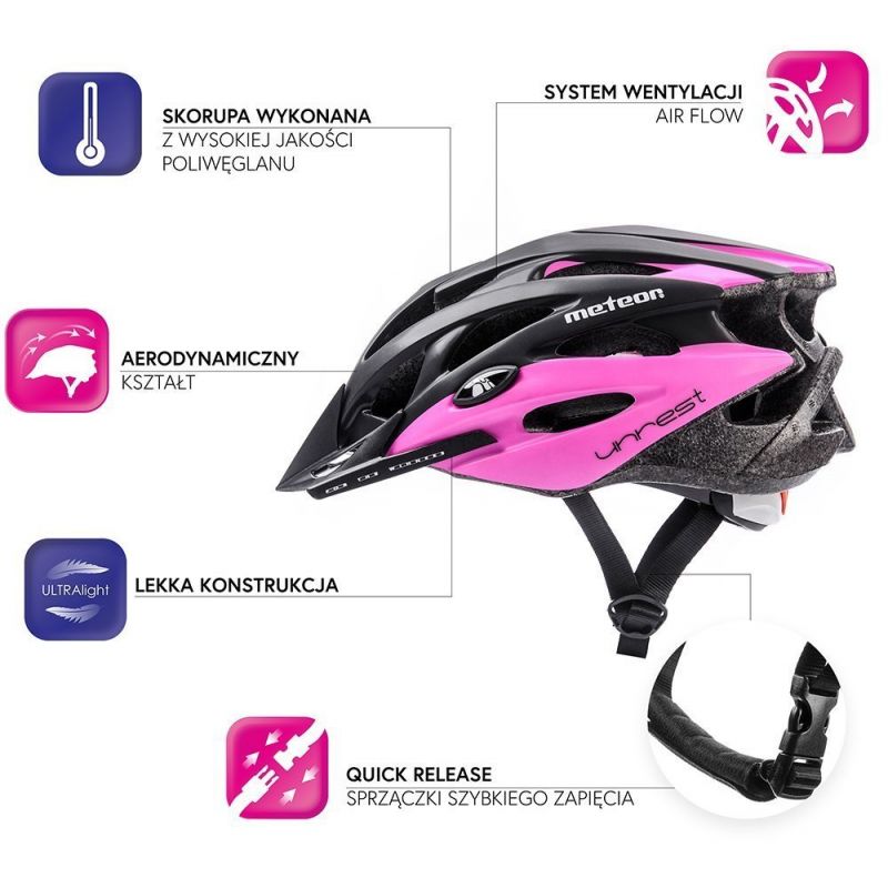Meteor MV29 Unrest Bicycle Helmet