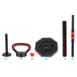 Enero COMPOSITE Dumbbell KETTLEBELL 4IN1 20KG FIT dumbbell, strength training equipment, training equipment