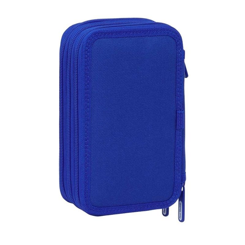 Real Madrid triple filled pencil case 37 pcs niebieski póló