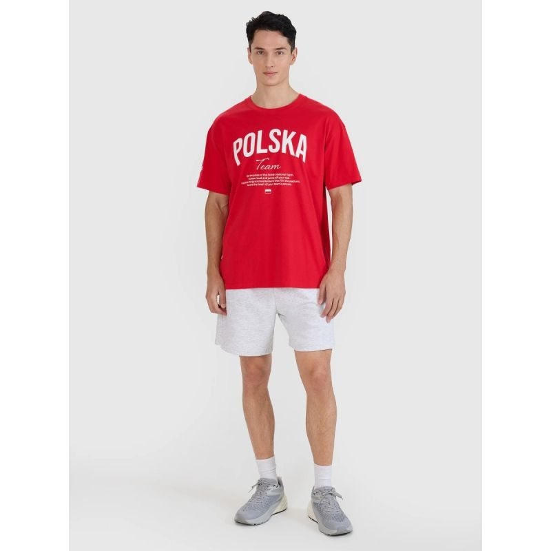 Unisex fan t-shirt 4F 4FRMM00TTSHU2949-62S póló