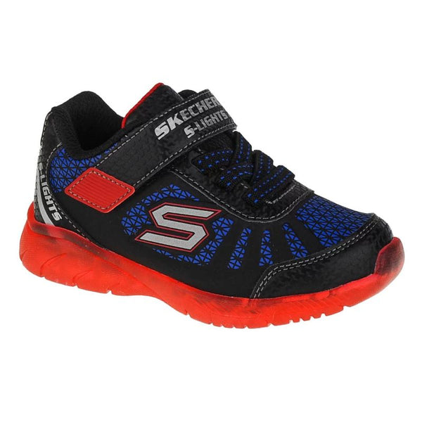 Skechers Illumi-Brights Tuff Track 401520N-BKRB Black 21 General