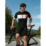 Rockbros Men's Cycling Jersey Black