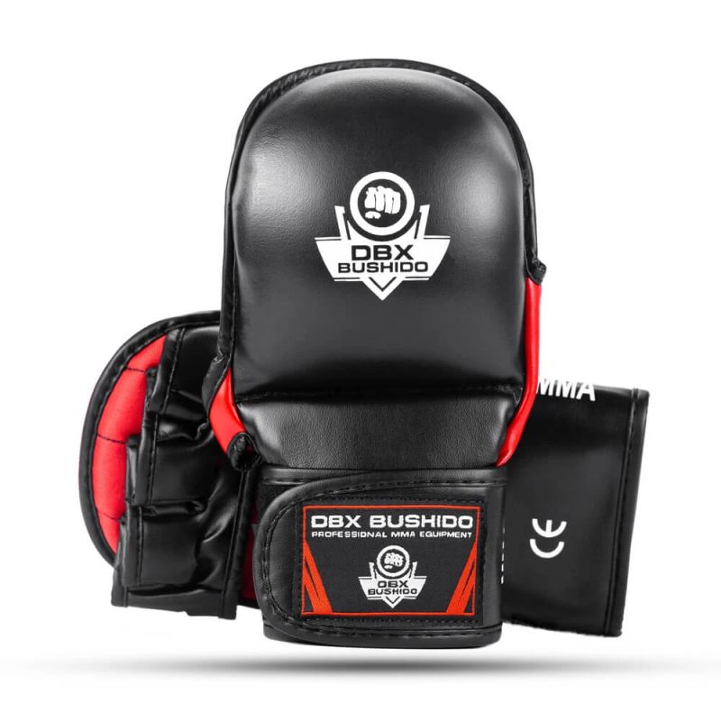 DBX Bushido MMAsparring gloves L/XL - Phantom - Valor Series | piros ruházat MMA-Phantom-Red-L/XL