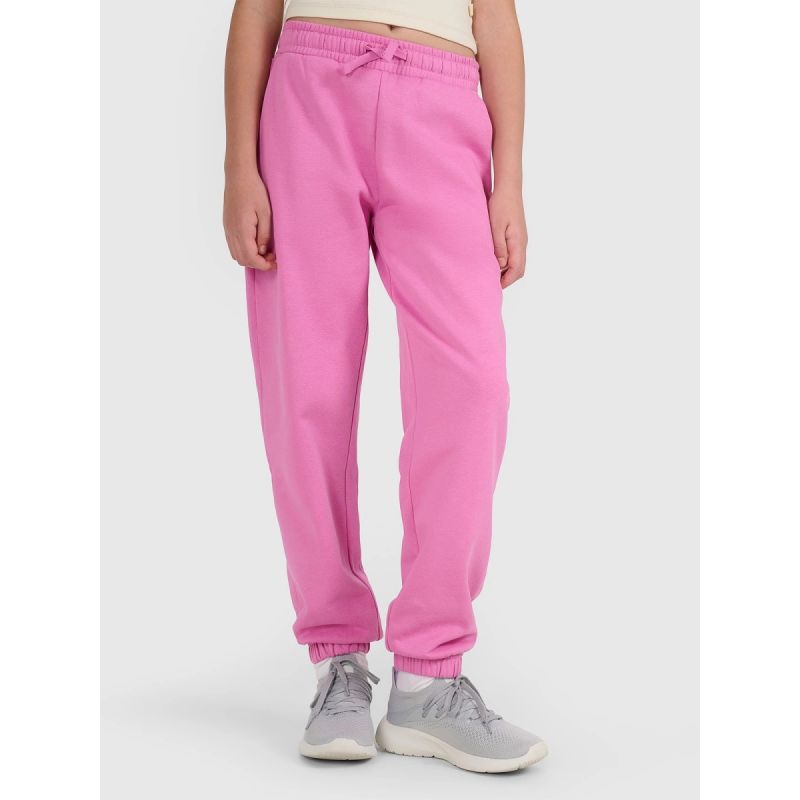 Girls' jogger sweatpants 4F 4FJRAW25TTROF1616-54S nadrág