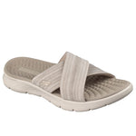 Skechers Women's Flip-Flops GO WALK FLEX SANDAL IMPRESSED 141420 DKTP