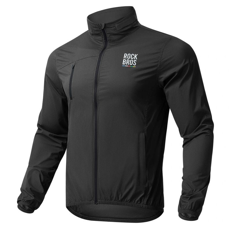 Rockbros ROAD TO SKY L Bicycle Windbreaker - Black l \ czarny ruházat