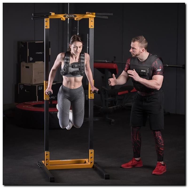 HMS KTO05 5kg neoprene weighted training vest fekete kabát 17-62-212