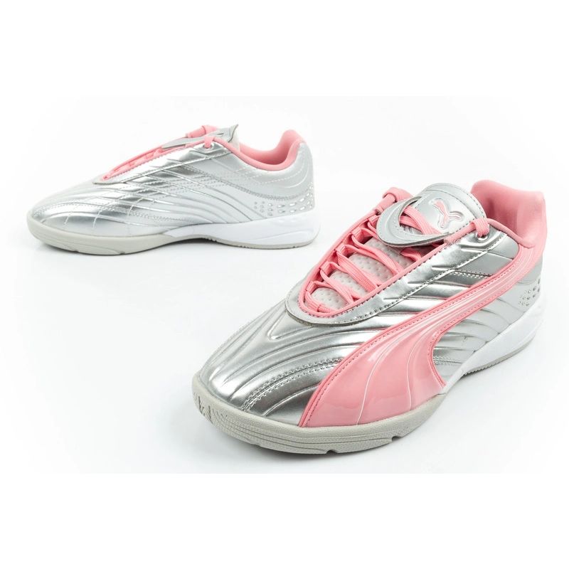 Puma sports sneakers youth V-S2 Goalgetter fashionable silver szürke utcai cipő
