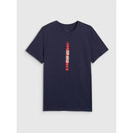 4f Men's regular printed T-shirt 4FRAW25TTSHM3225-31S Ruházat