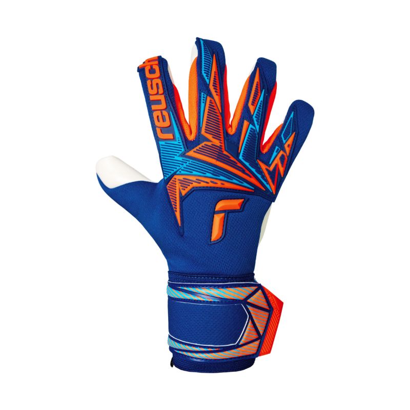 Reusch Attrakt Freegel Advance Goalkeeper Gloves Blue- 5670235 narancssárga kapuskesztyű