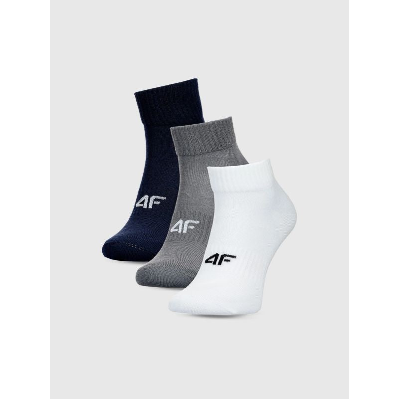 4f Men's casual ankle socks (SET OF 3) 4FWMM00USOCM440-95S General